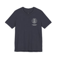 Thumbnail for Navy Master Chief Parachute Jumper (PJ) Qualification T-Shirt - Black & White Collection