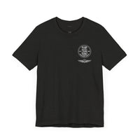 Thumbnail for Navy Master Chief Parachute Jumper (PJ) Qualification T-Shirt - Black & White Collection