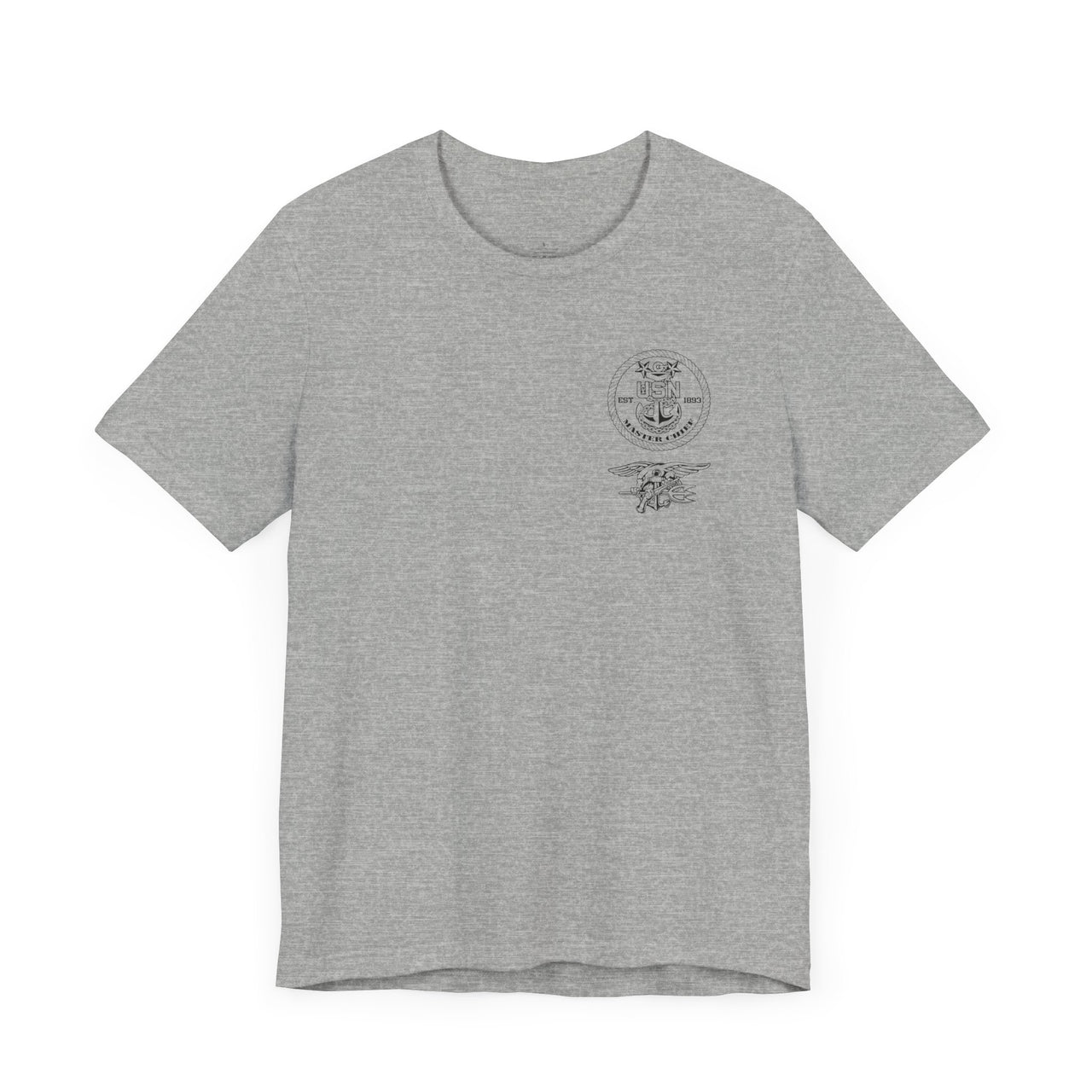 Navy Master Chief SEAL T-Shirt - Black & White Collection