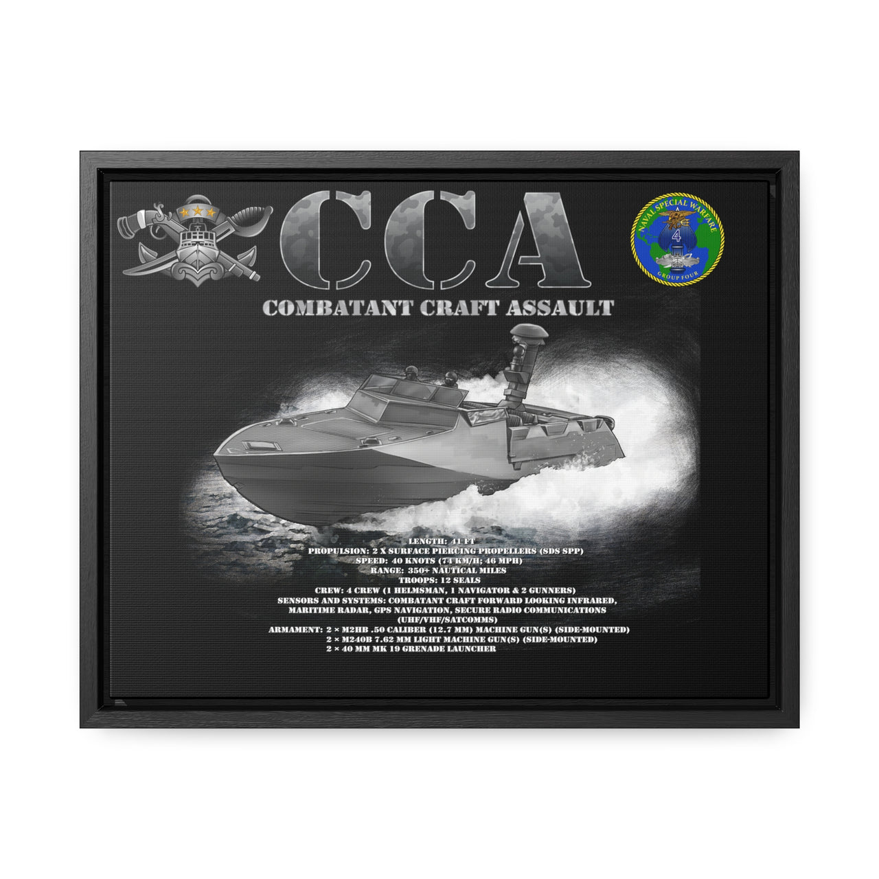 CCA - Combatant Craft Assault *Custom Group 4