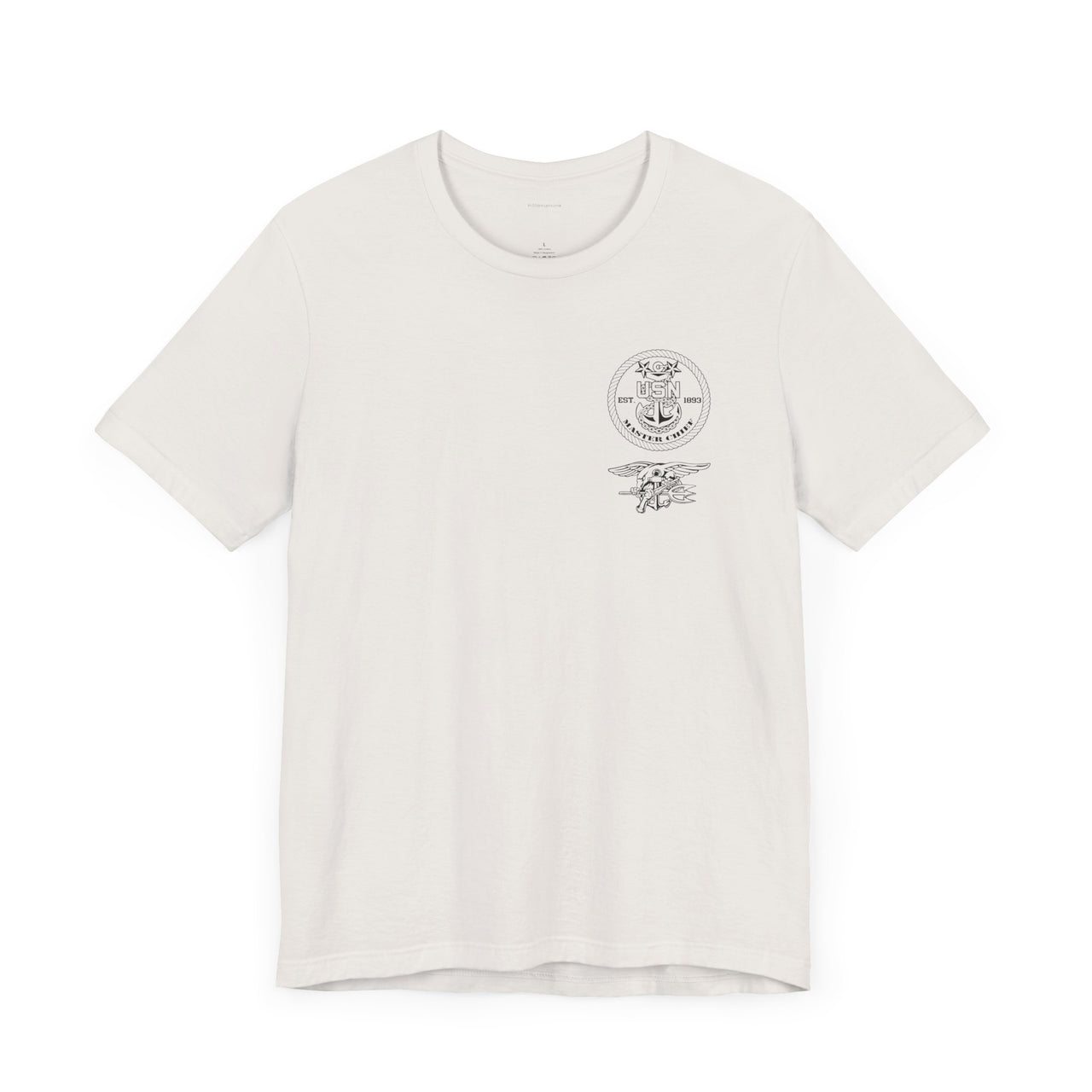 Navy Master Chief SEAL T-Shirt - Black & White Collection