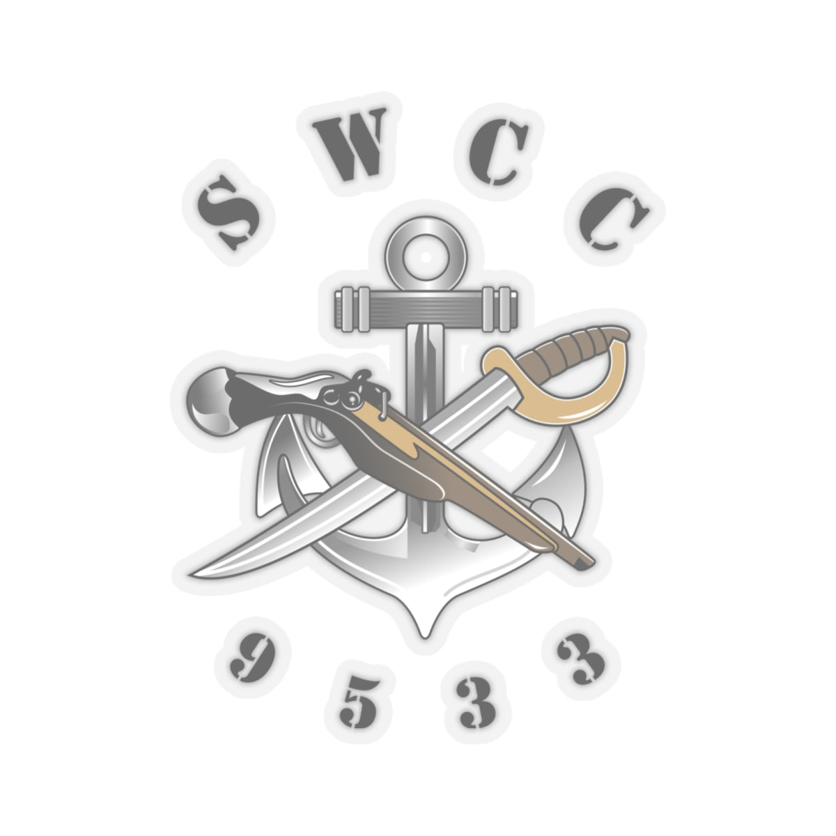 SWCC 9533 Sticker (Color)