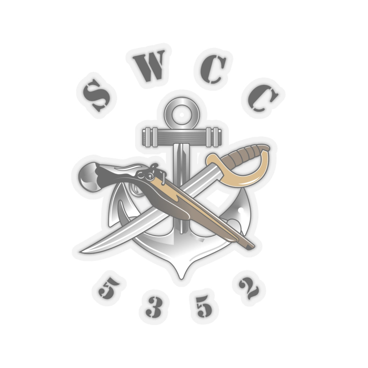 SWCC 5352 Sticker (Color)