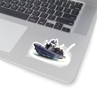 Thumbnail for RHiB - Rigid Hull Inflatable Boat Sticker