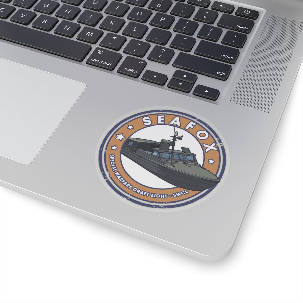 Navy Seafox Sticker