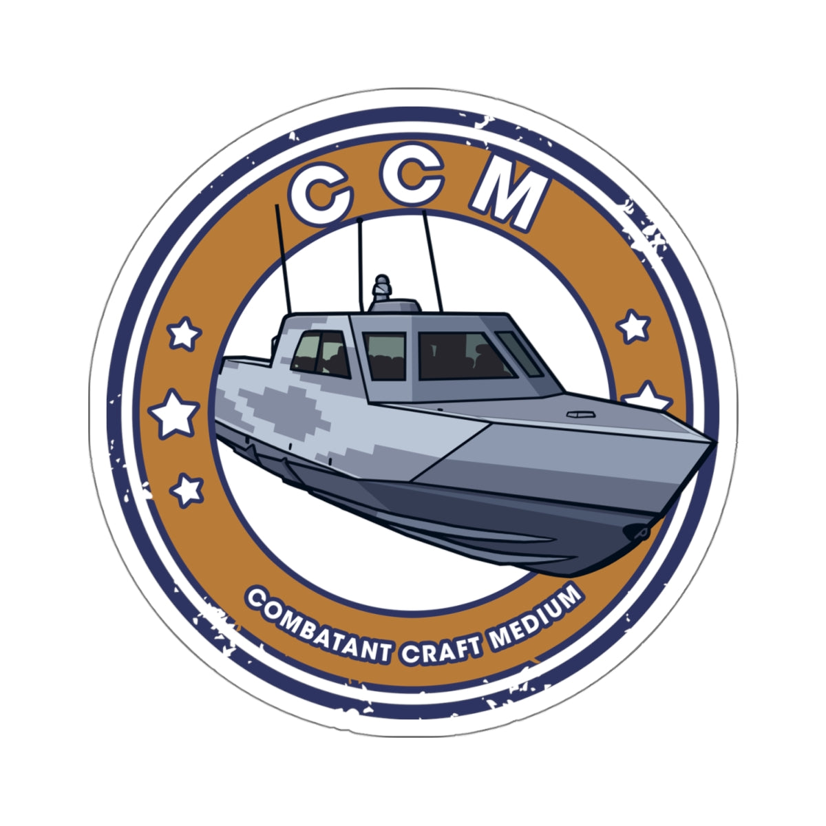 Navy CCM Sticker