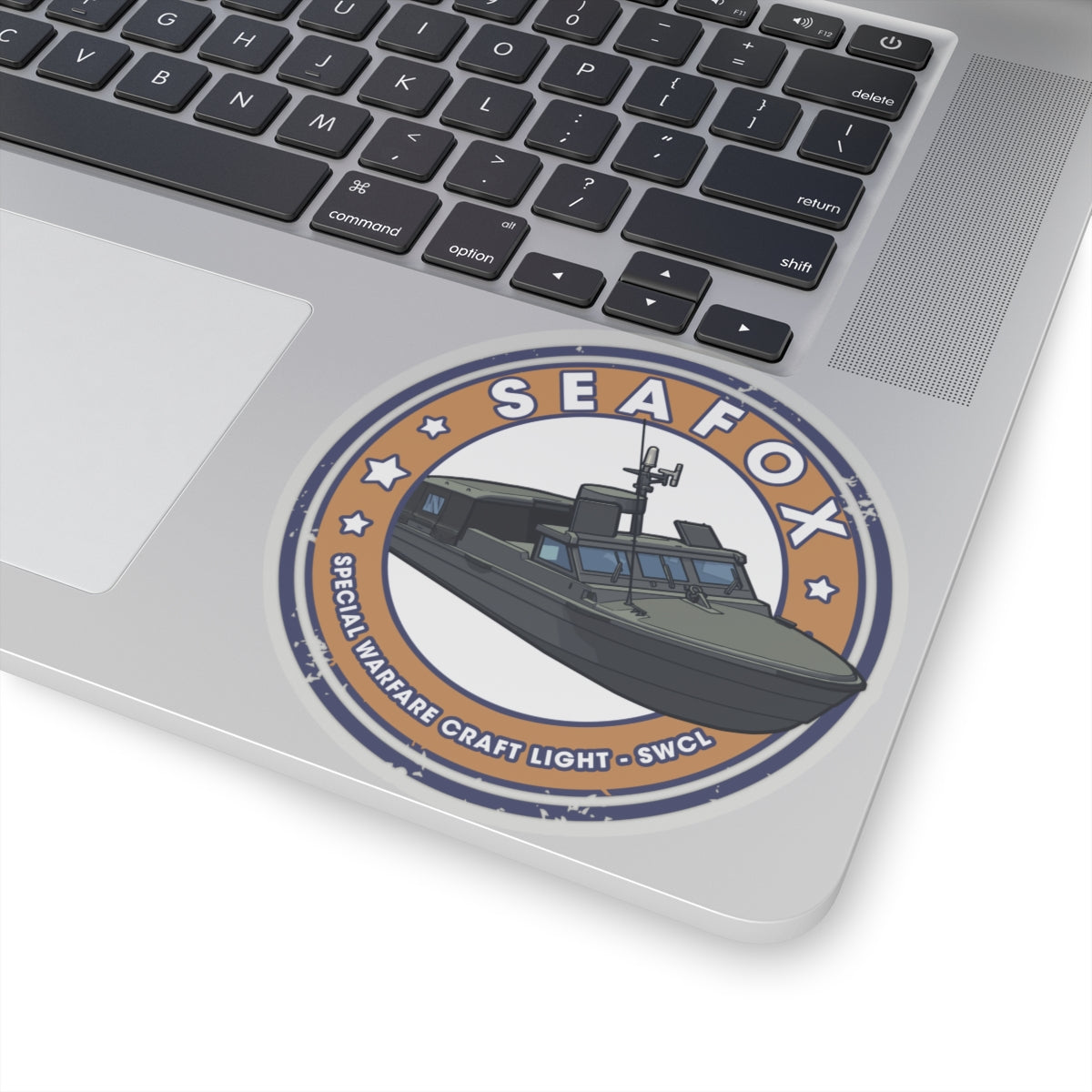 Navy Seafox Sticker