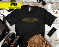 Thumbnail for Surface Warfare Qualification T-Shirt - Gold Collection