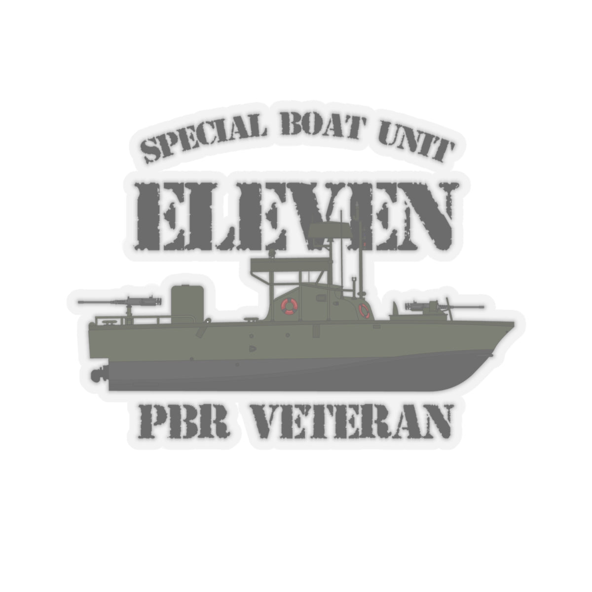 Navy PBR Sticker SBU 11 (Color)