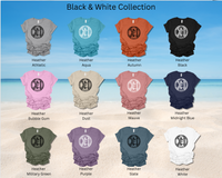 Thumbnail for SBU 11 Elite Heather Tee – Black & White Logo Collection, v1