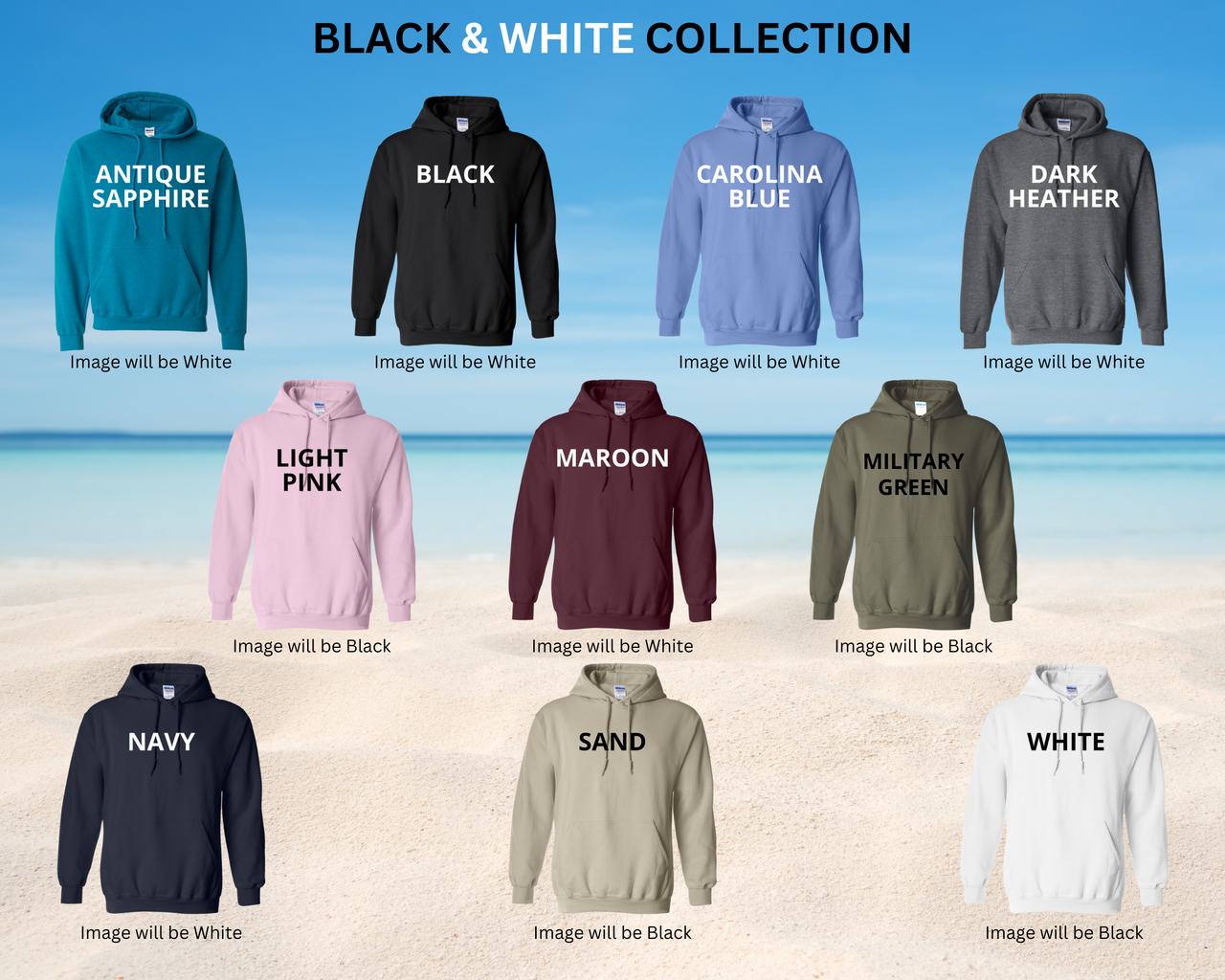 Special Boat Team 20 v2 Hoodie - Black & White Collection