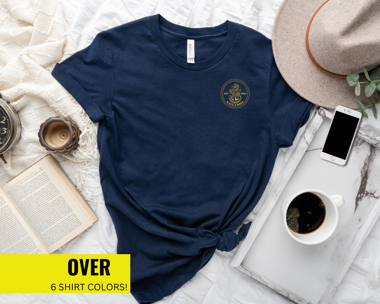 Navy Chief T-Shirt - Gold Collection