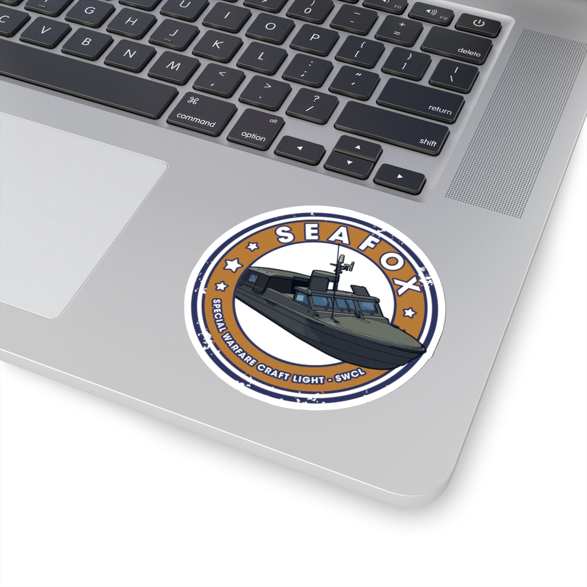 Navy Seafox Sticker