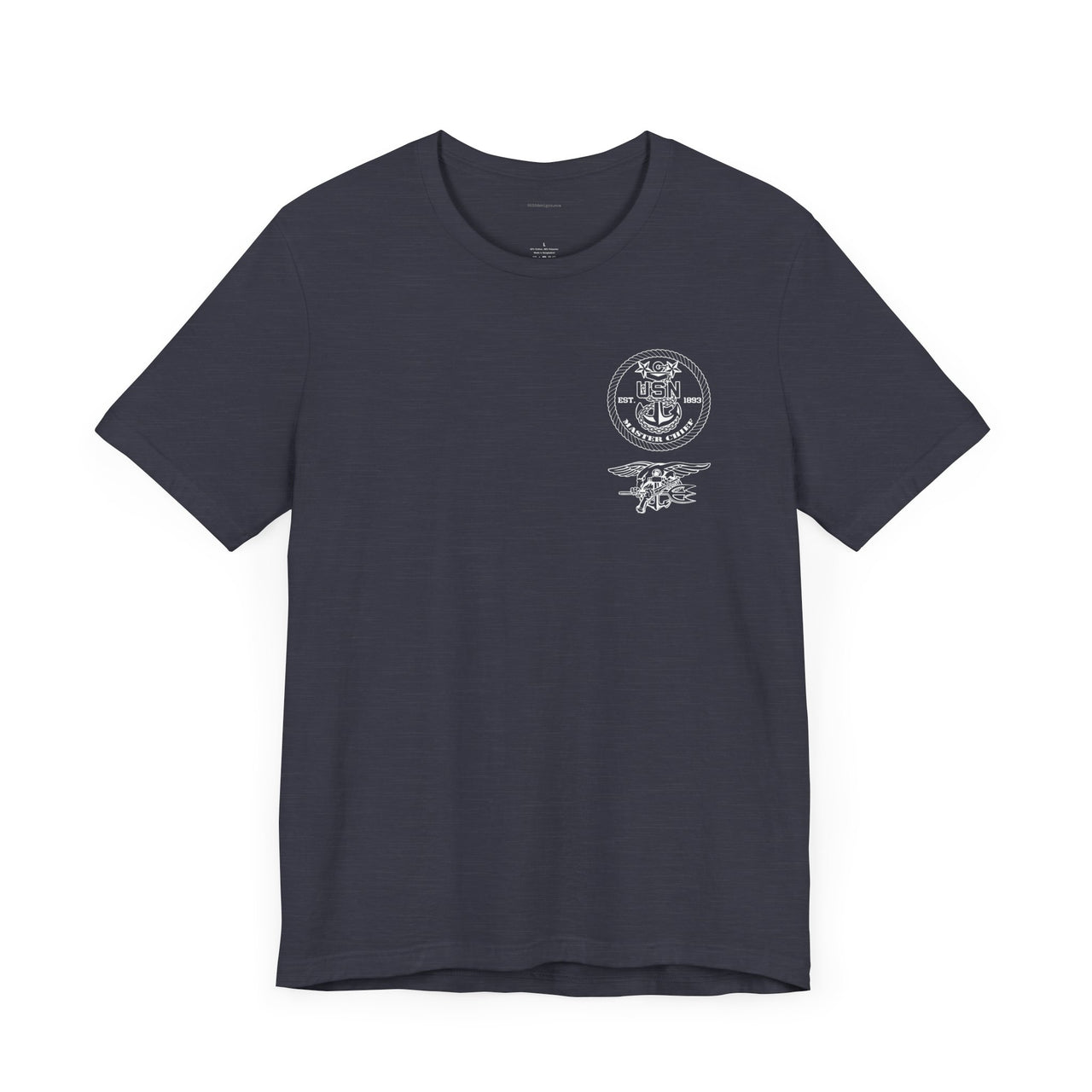 Navy Master Chief SEAL T-Shirt - Black & White Collection