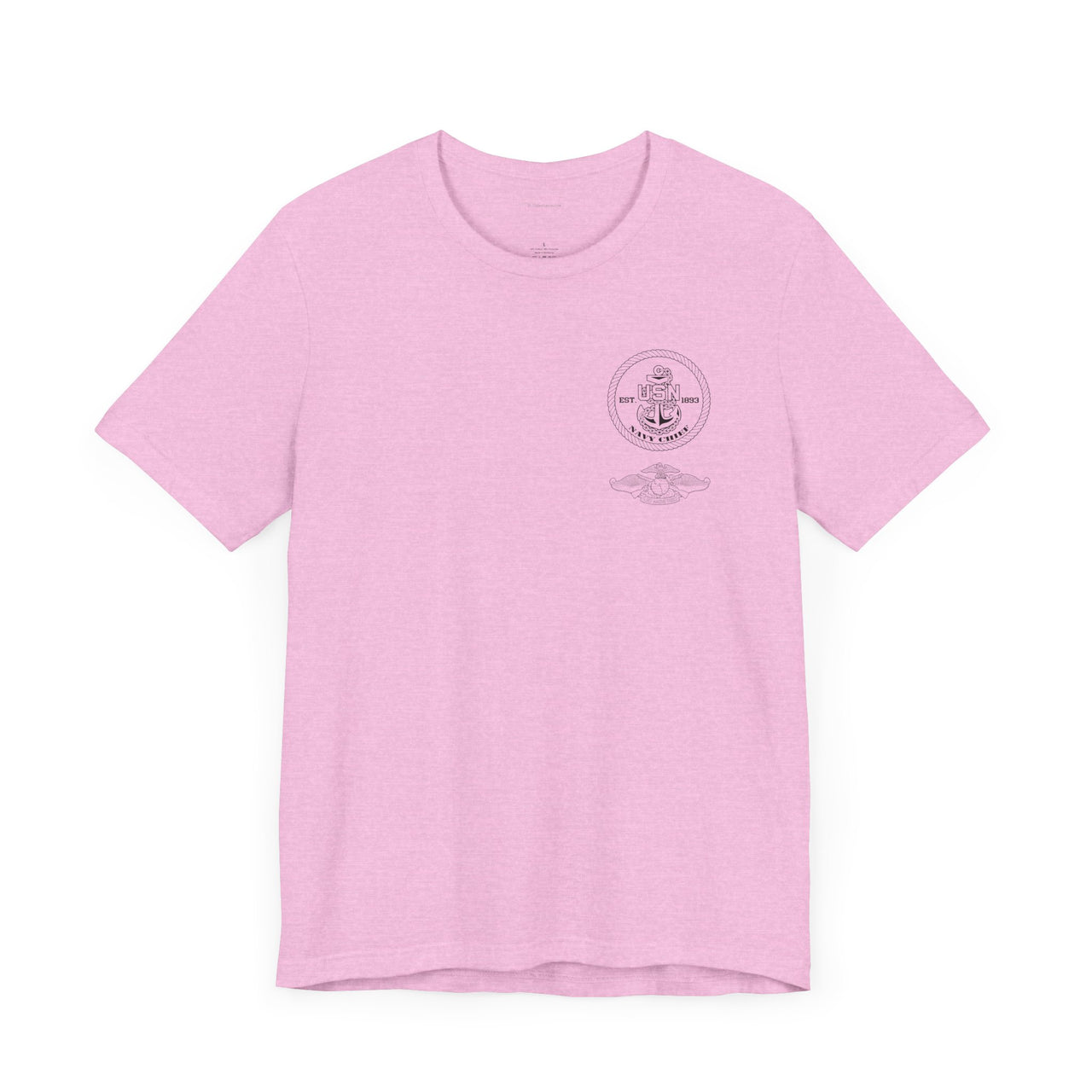 Navy Chief FMF Qualification T-Shirt - Black & White Collection