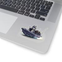 Thumbnail for RHiB - Rigid Hull Inflatable Boat Sticker