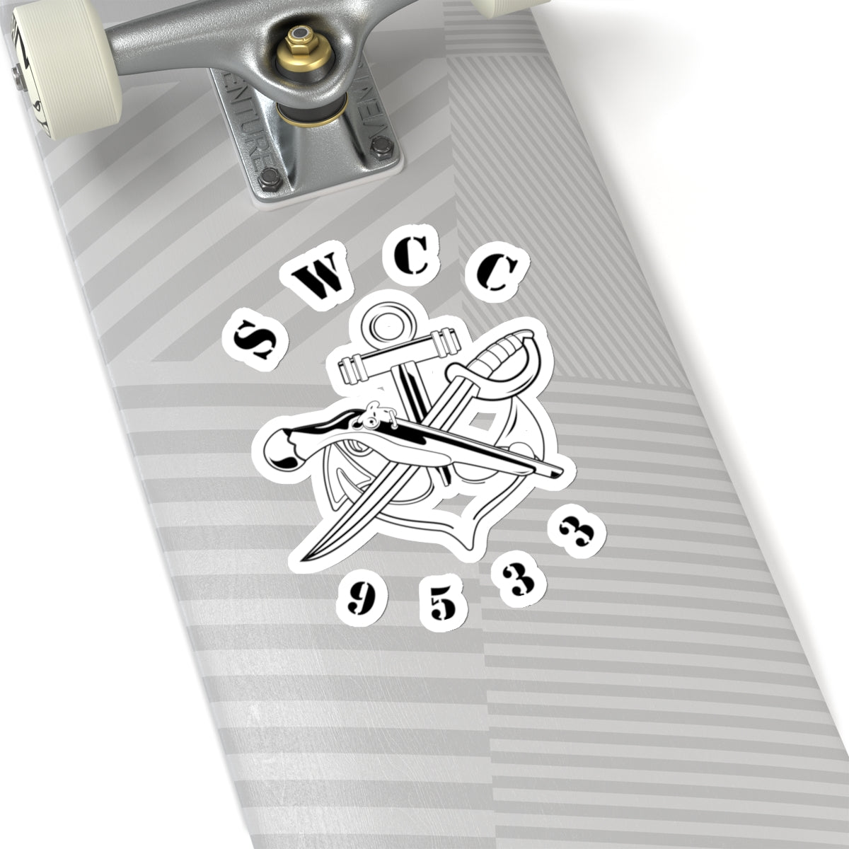 SWCC 9533 Sticker (Black)