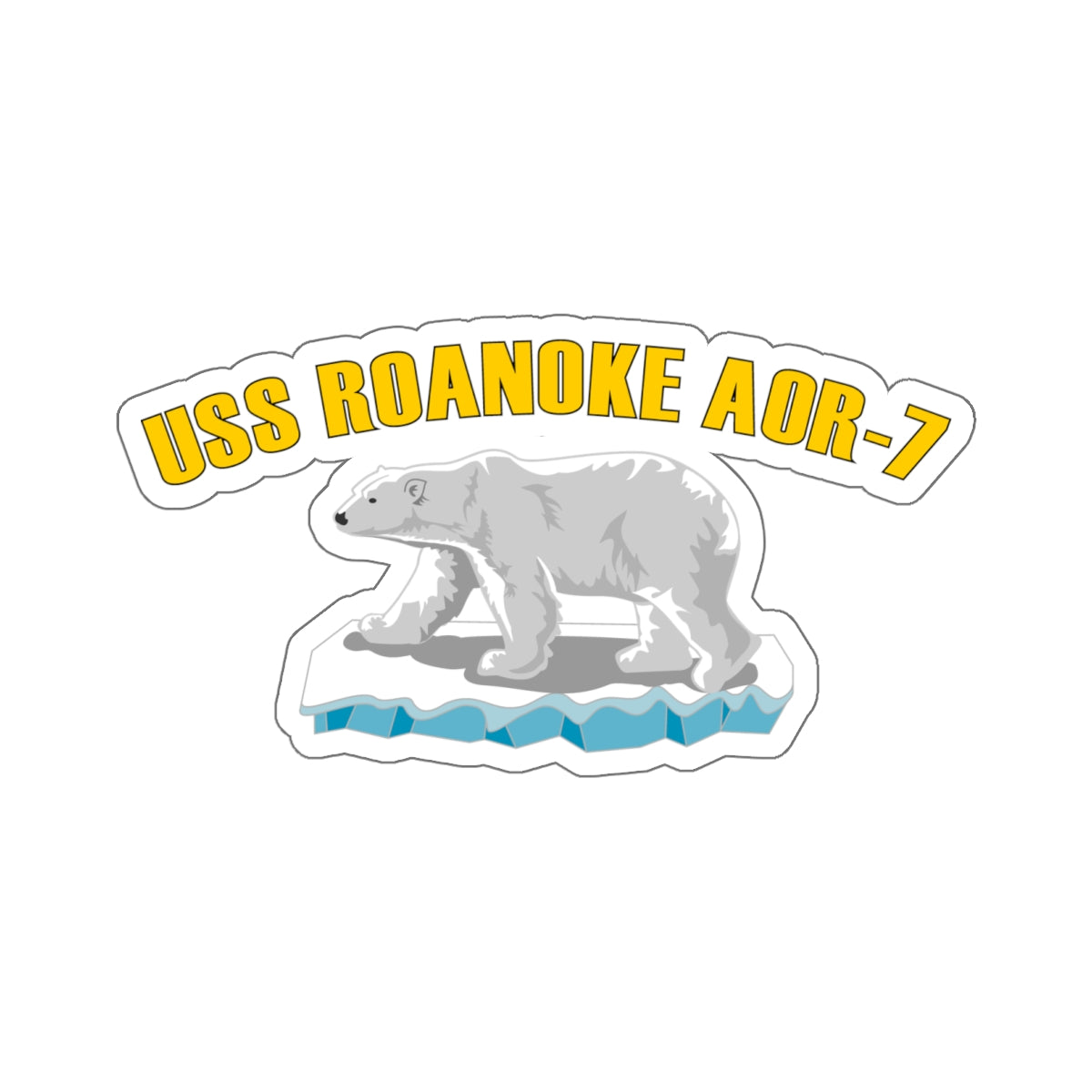 Roanoke "Bear" Sticker