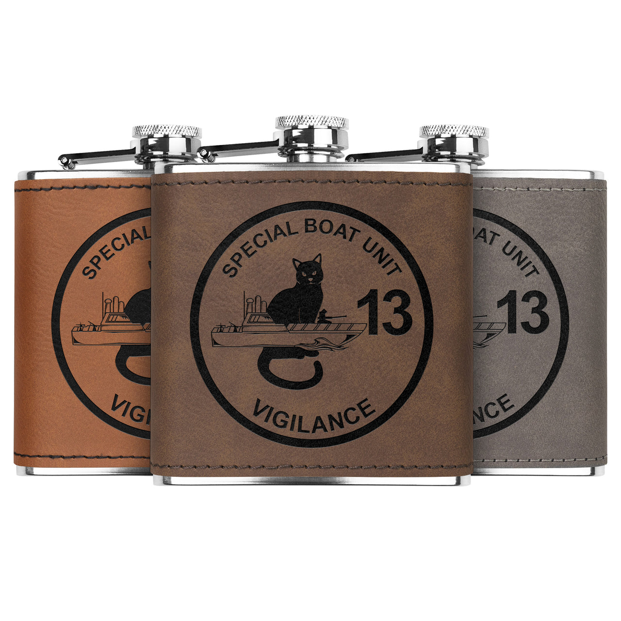 Special Boat Unit 13 (SBU 13) Flask 6oz