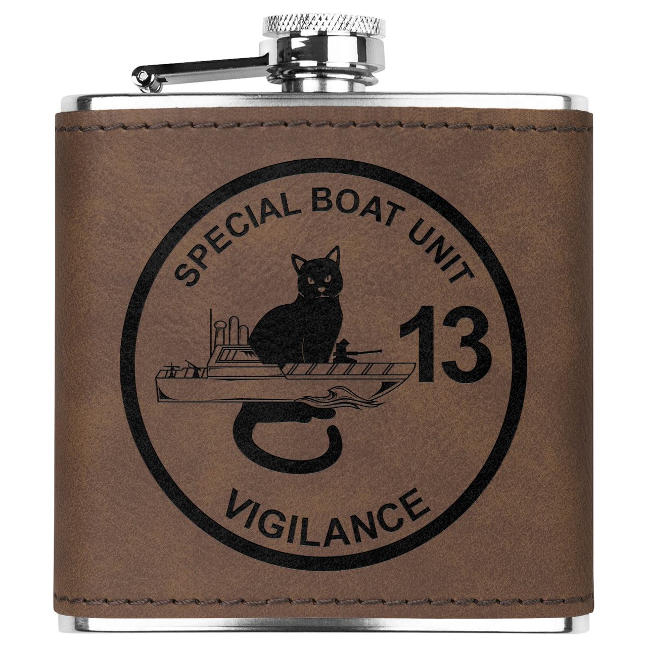 Special Boat Unit 13 (SBU 13) Flask 6oz