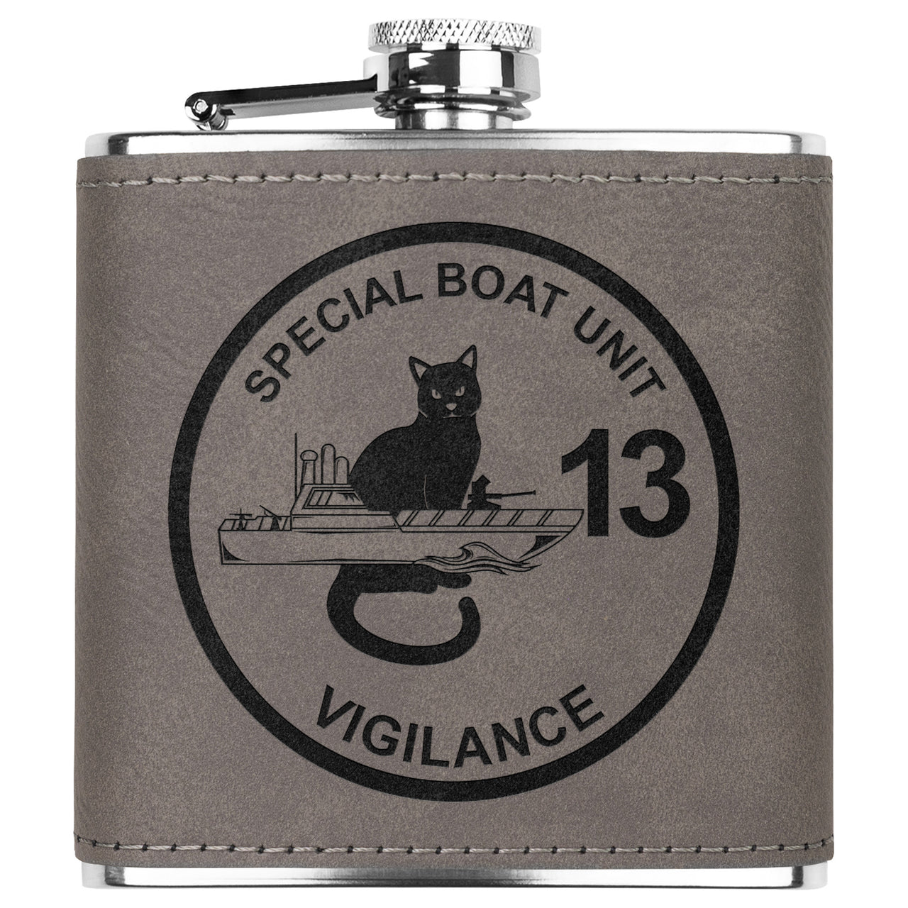 Special Boat Unit 13 (SBU 13) Flask 6oz