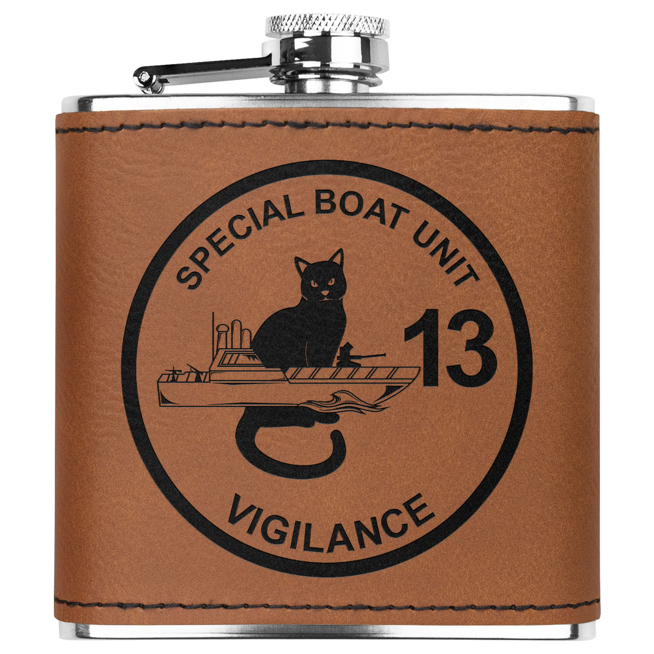 Special Boat Unit 13 (SBU 13) Flask 6oz