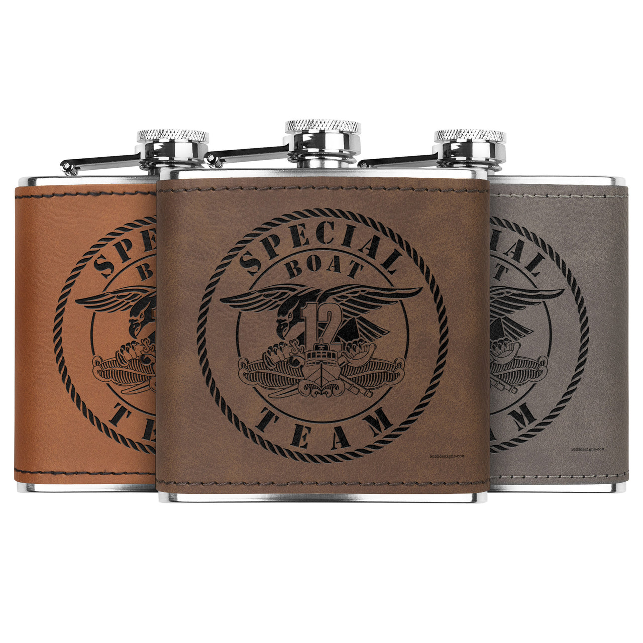 Special Boat Team 12 v1 (SBT 12) Flask 6oz